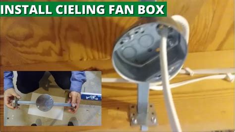 ceiling fan box installation